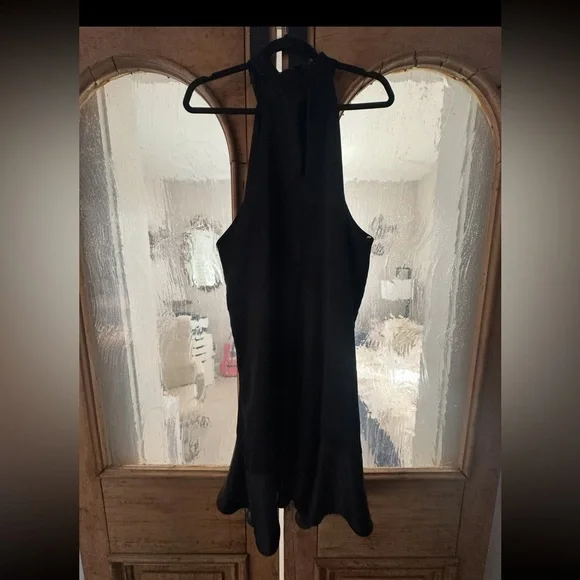 Nine West Elegant Black Halter Dress - Picture 3 of 4